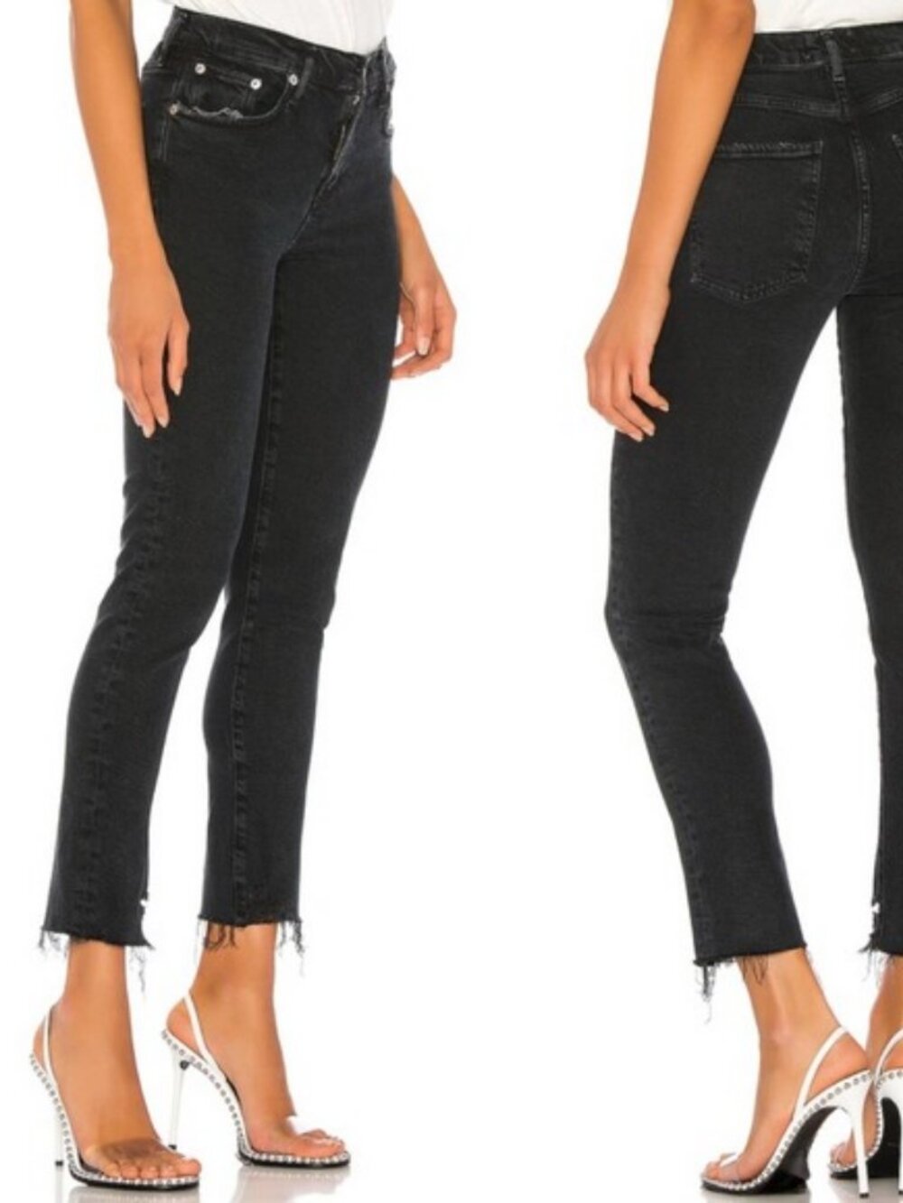 Agolde Toni Mid Rise Straight Jeans In Feral